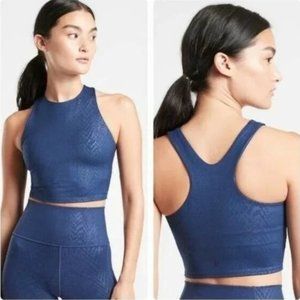 Conscious Crop Bra A-C - Small - Medusa Enchanted Blue